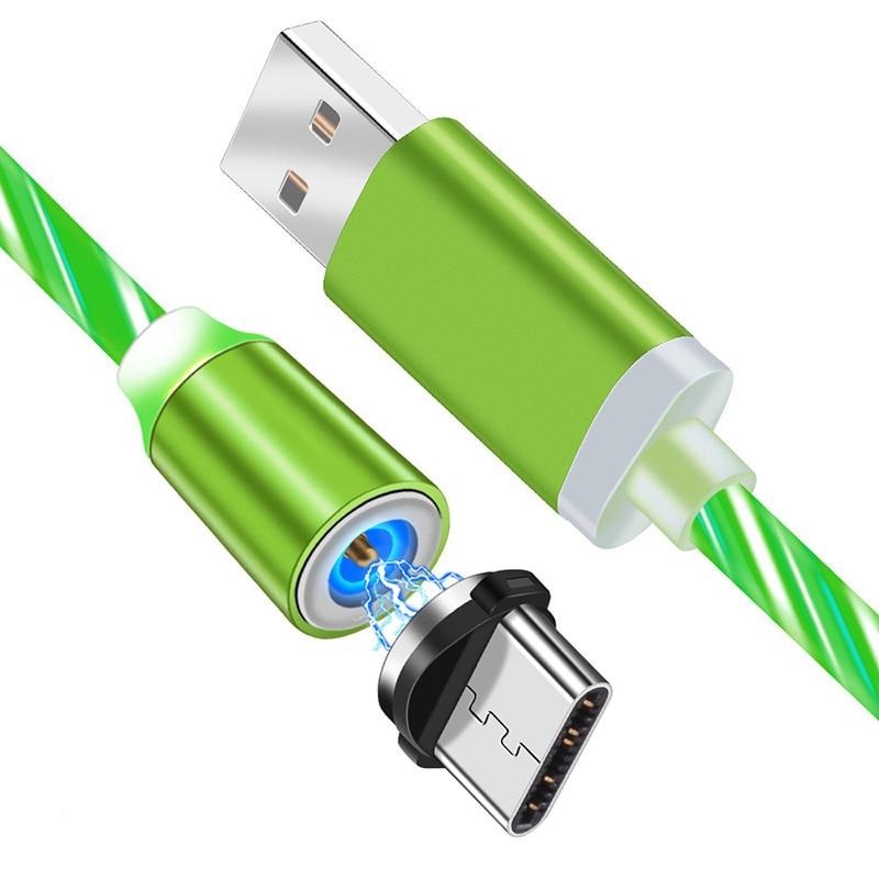 iGlow Glowing LED Magnetic 3 in 1 USB Charging Cable