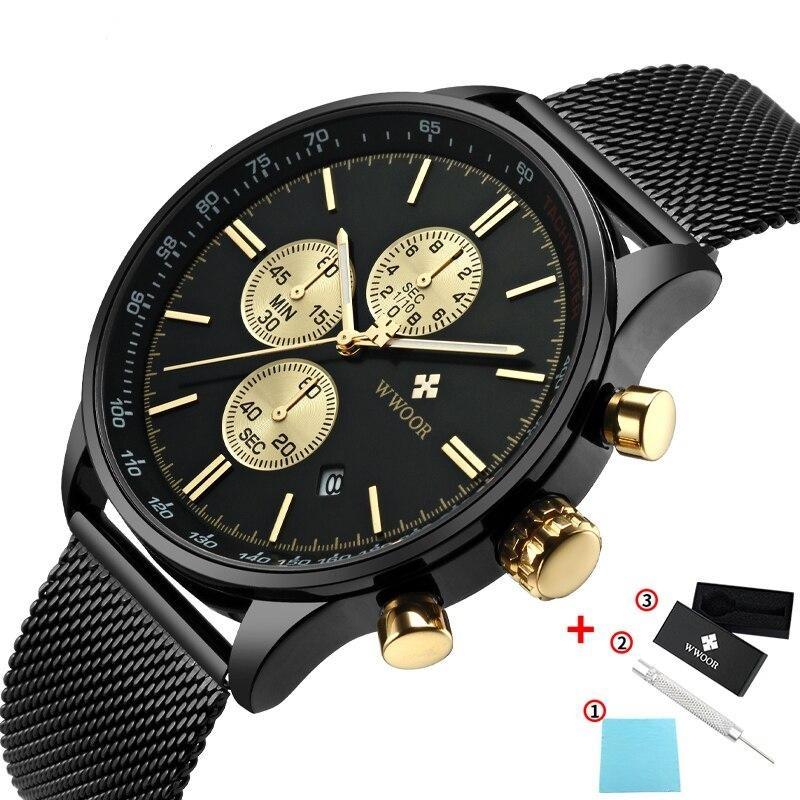 Ultra-thin Chronograph Wristwatch