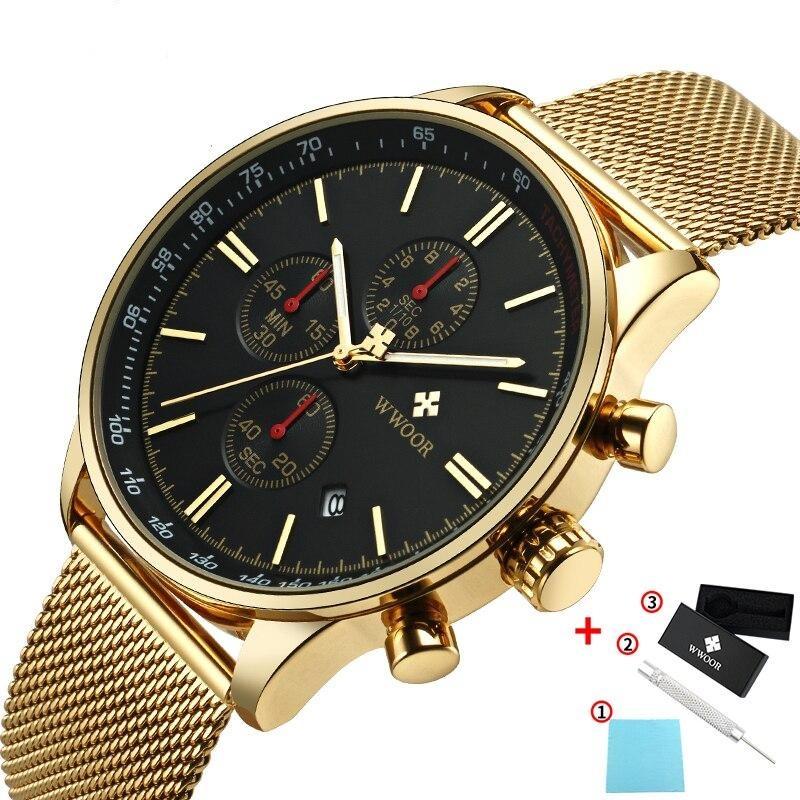 Ultra-thin Chronograph Wristwatch