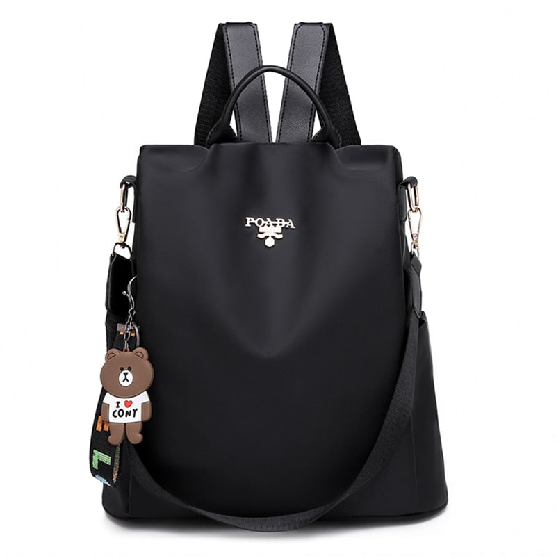 2021 New Beautiful Waterproof Anti-theft Backpack