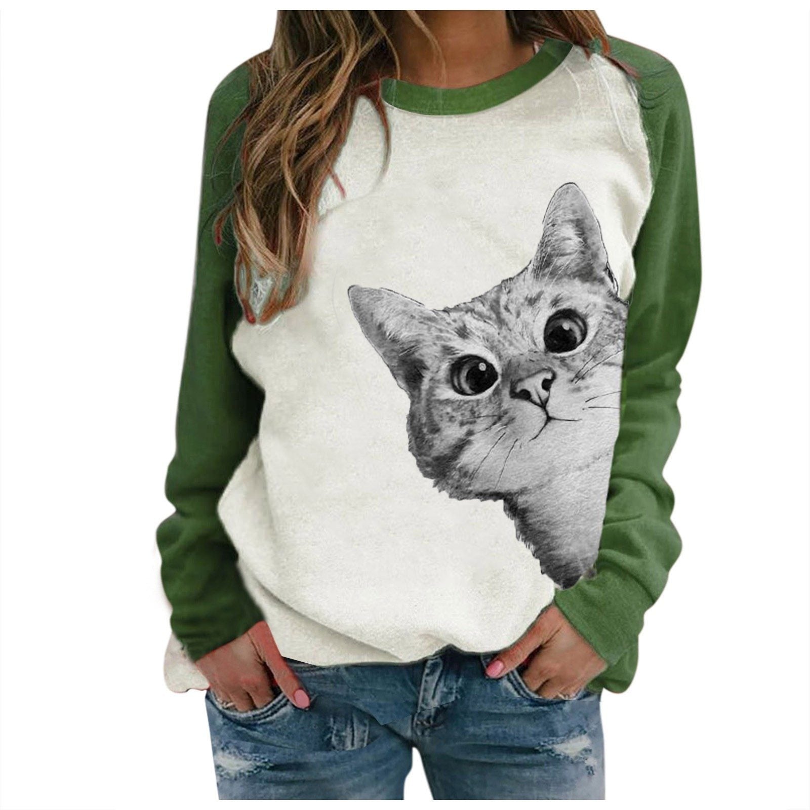 Women's Printed Sweatshirt