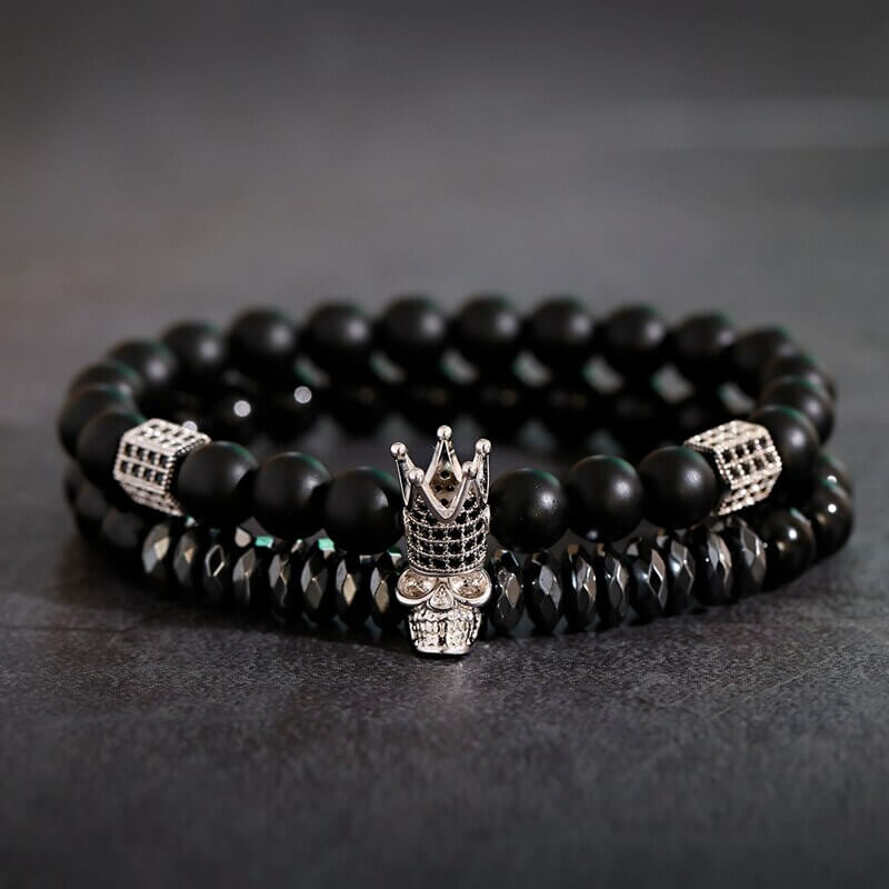 Onyx stone bracelet
