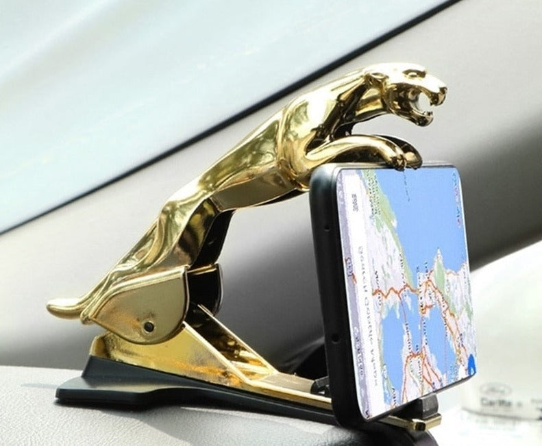 Leopard Biltelefonholder