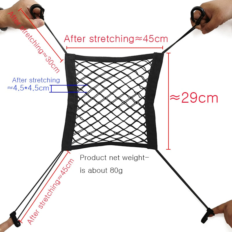 Storage net for the trunk