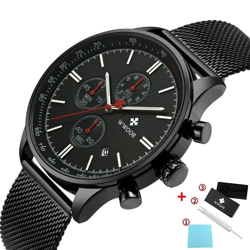 Ultra-thin Chronograph Wristwatch