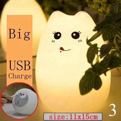 Cheeky Cat LED Lamp