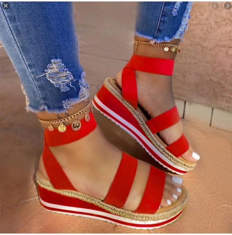 Strap Cross Women Sandals