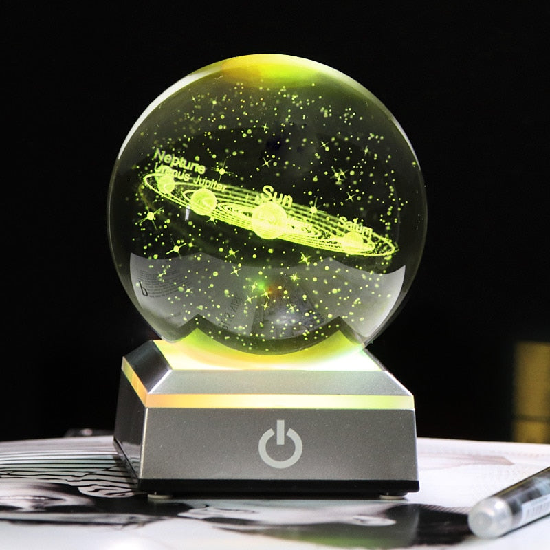 Crystal Solar System Sphere