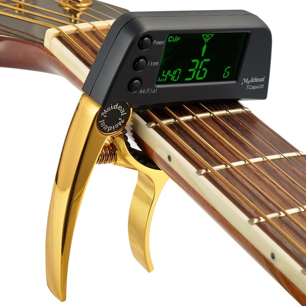 2-in-1 Guitar Capo &amp; Tuner