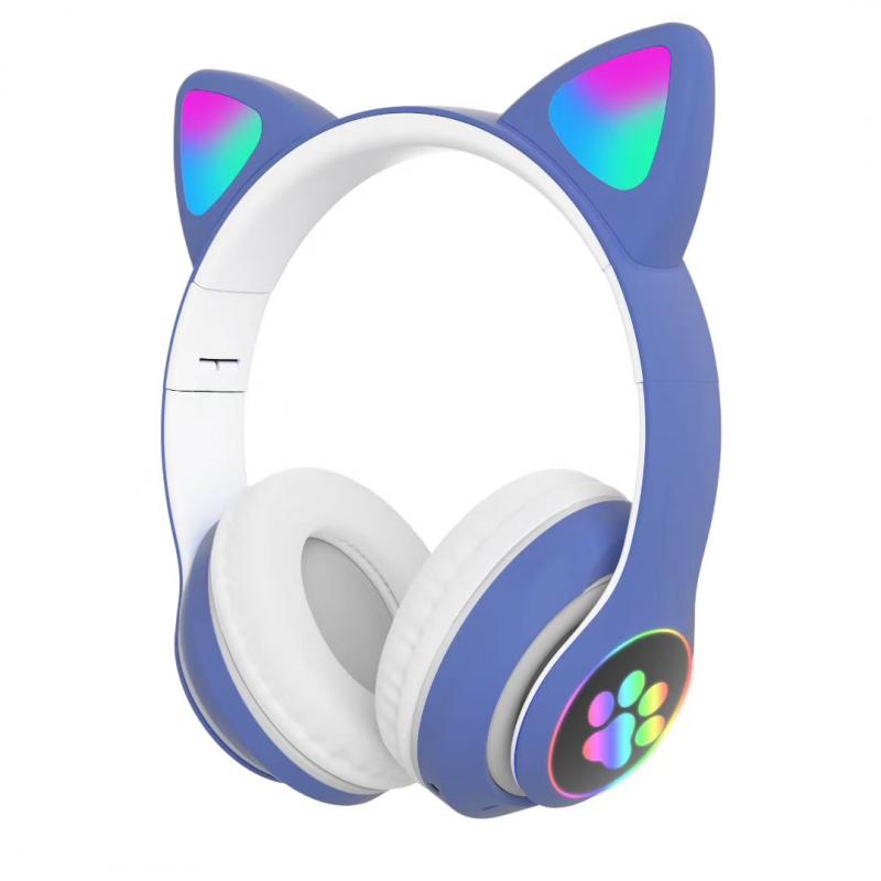 Cute Cat Ear Bluetooth Headphones