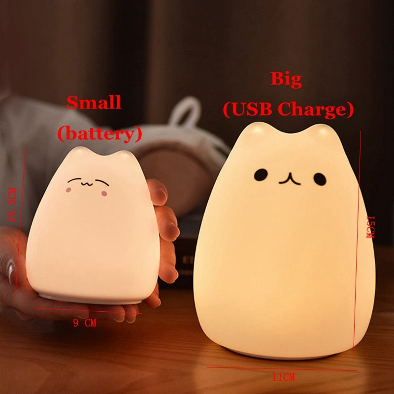 Cheeky Cat LED Lamp