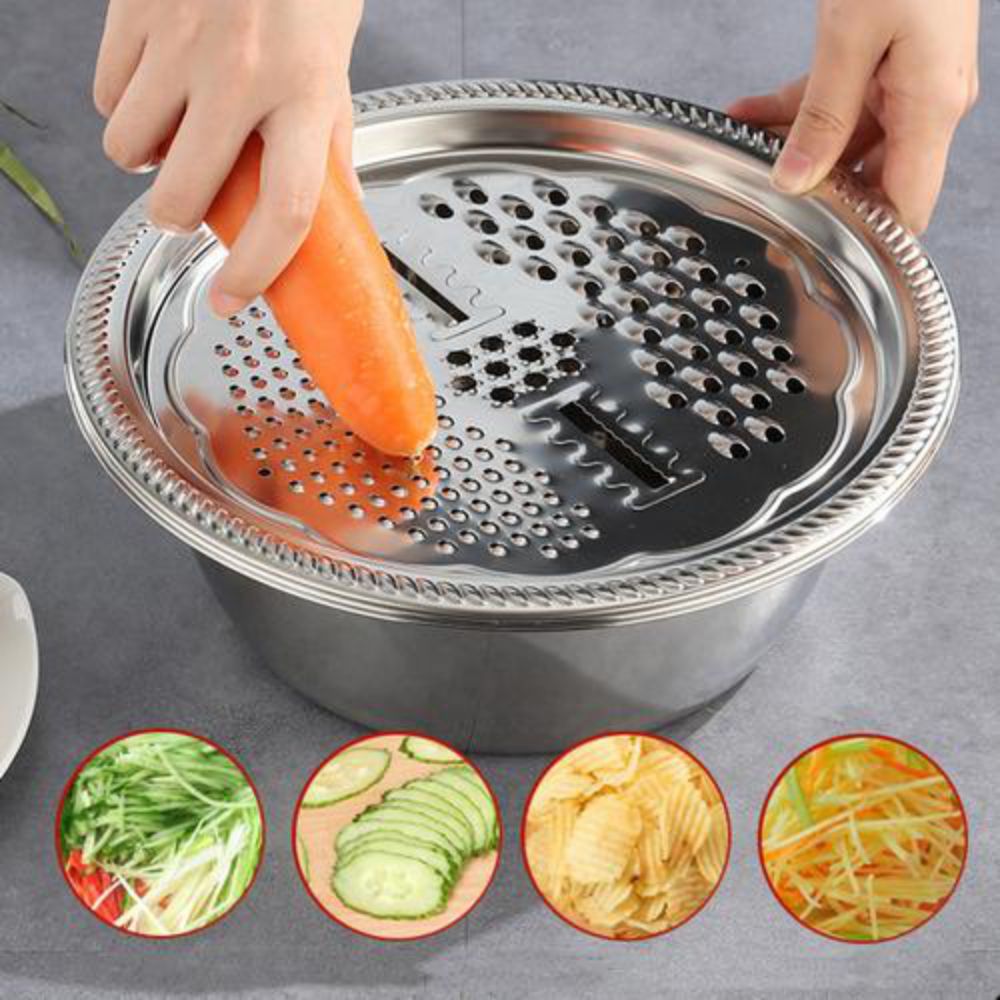 Multifunctional Stainless Steel Vegetable Chopper