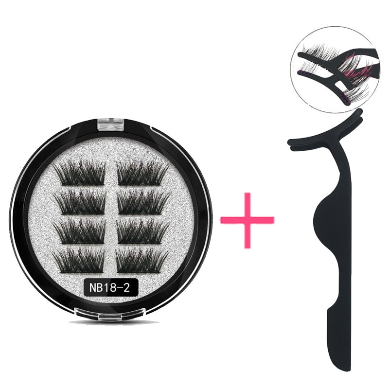 Double Magnetic Eyelashes