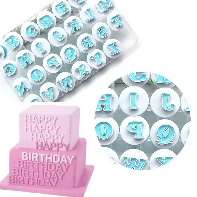 24-piece Alphabet Cutter Set