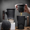 Keramisk kaffe- og tekopp