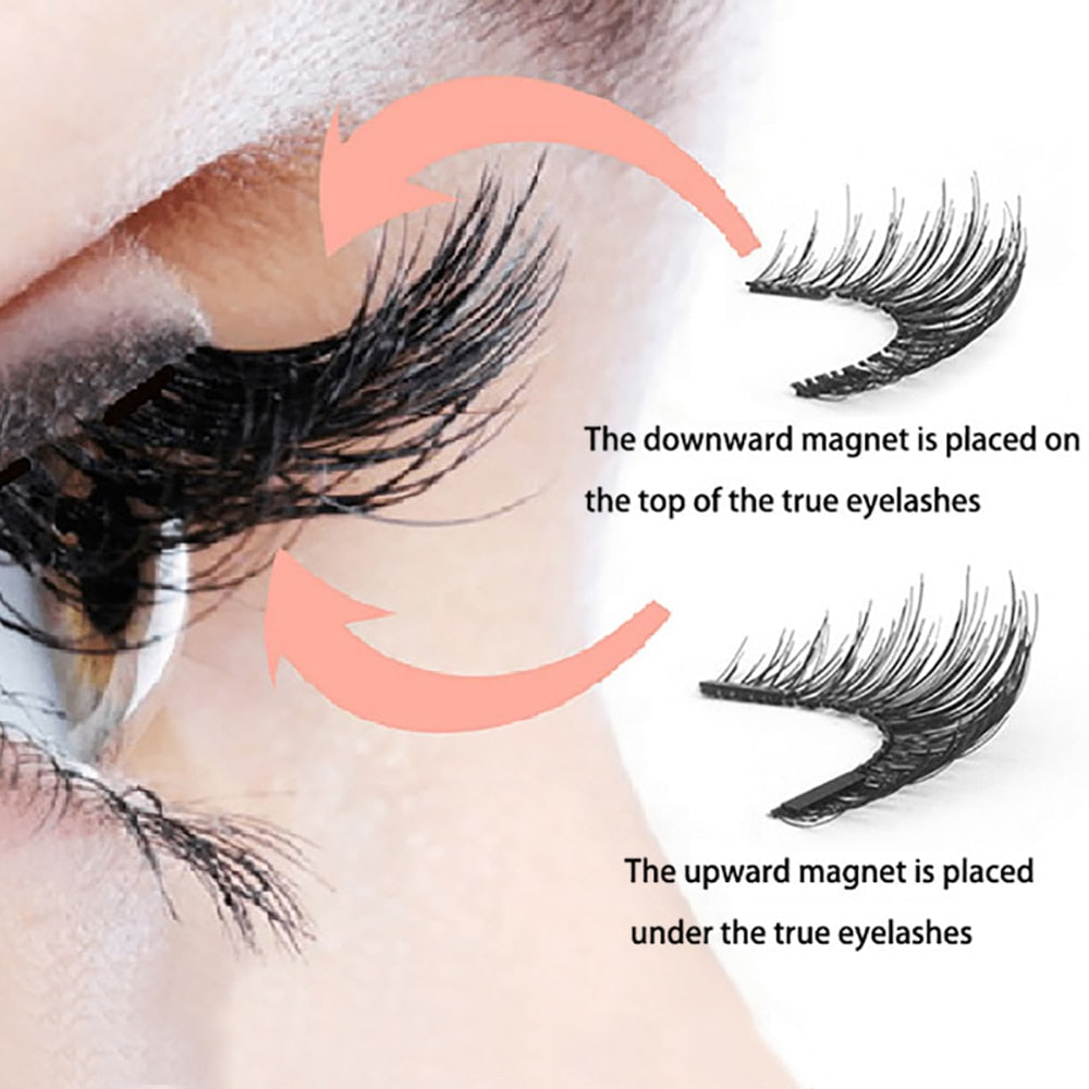 Double Magnetic Eyelashes