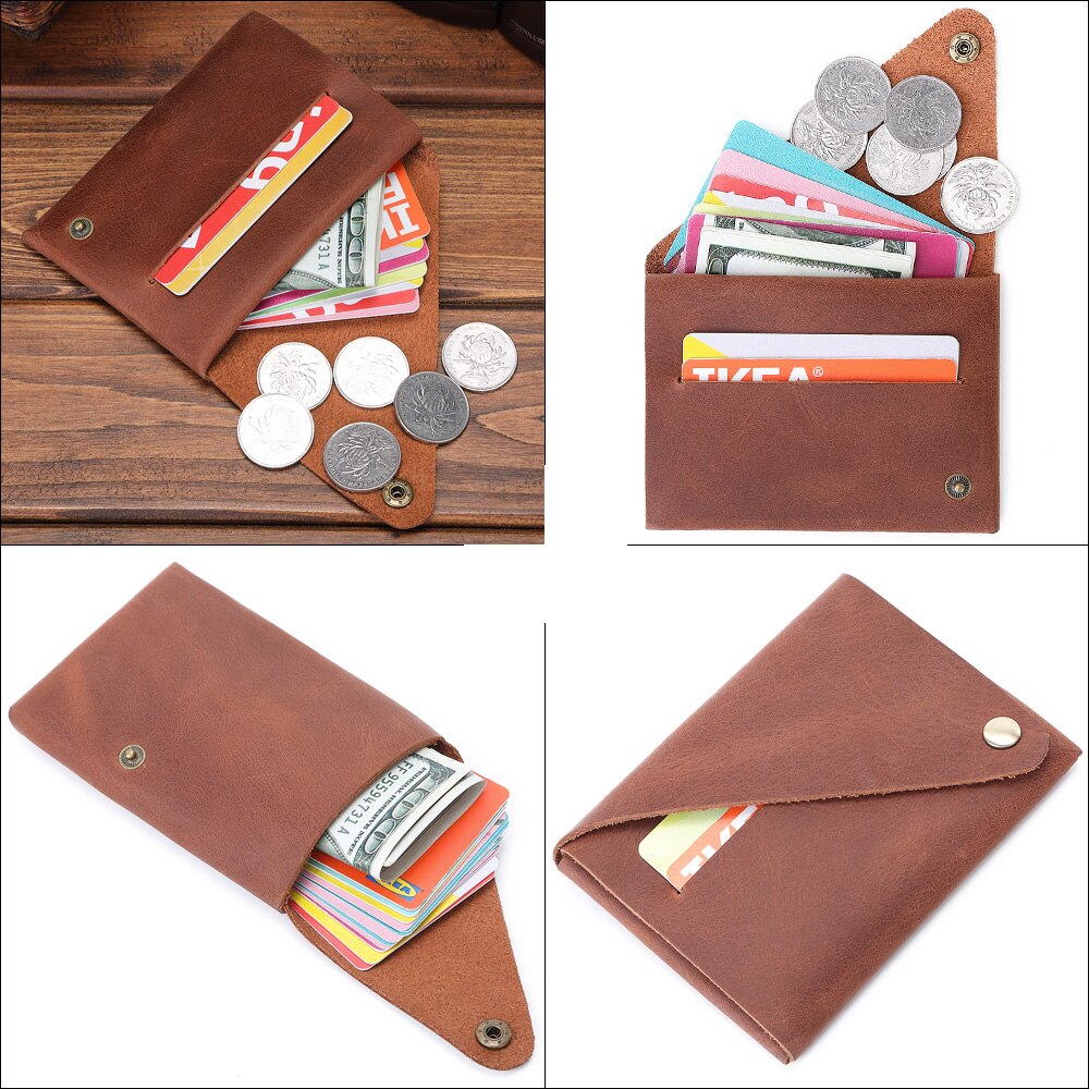 Minimalist Smart Leather Card Wallet