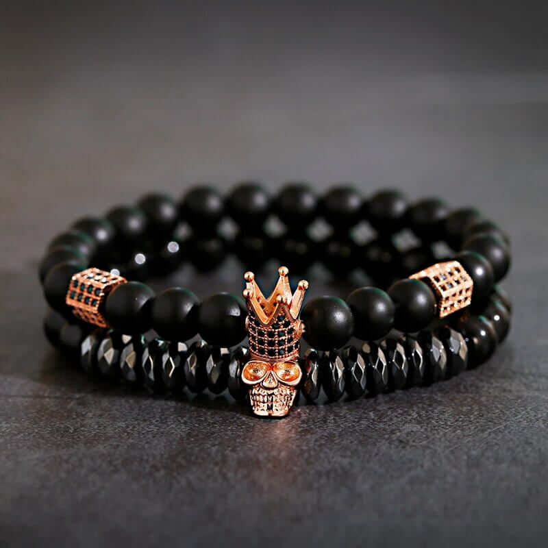 Onyx stone bracelet