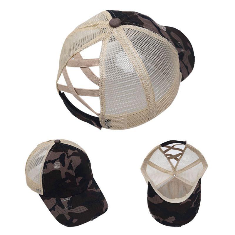 Criss Cross Ponytail Cap
