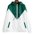 Two-tone Windbreaker Jacket