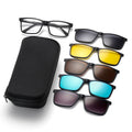 Sunglasses with Multiple Clips