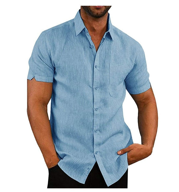 Men's Polo Shirt With Buttons