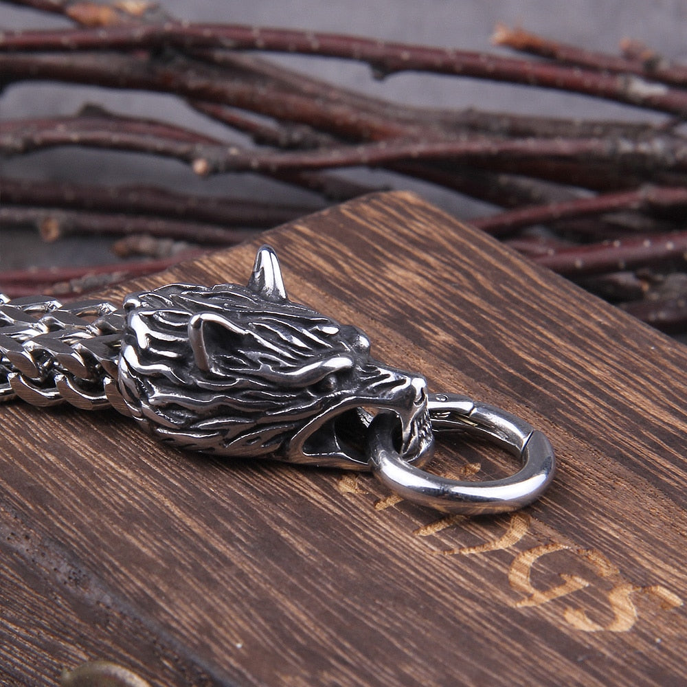 Fenrir Viking bracelet - (norse mythology)