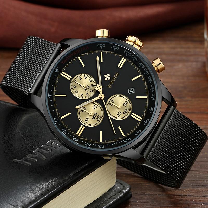 Ultra-thin Chronograph Wristwatch