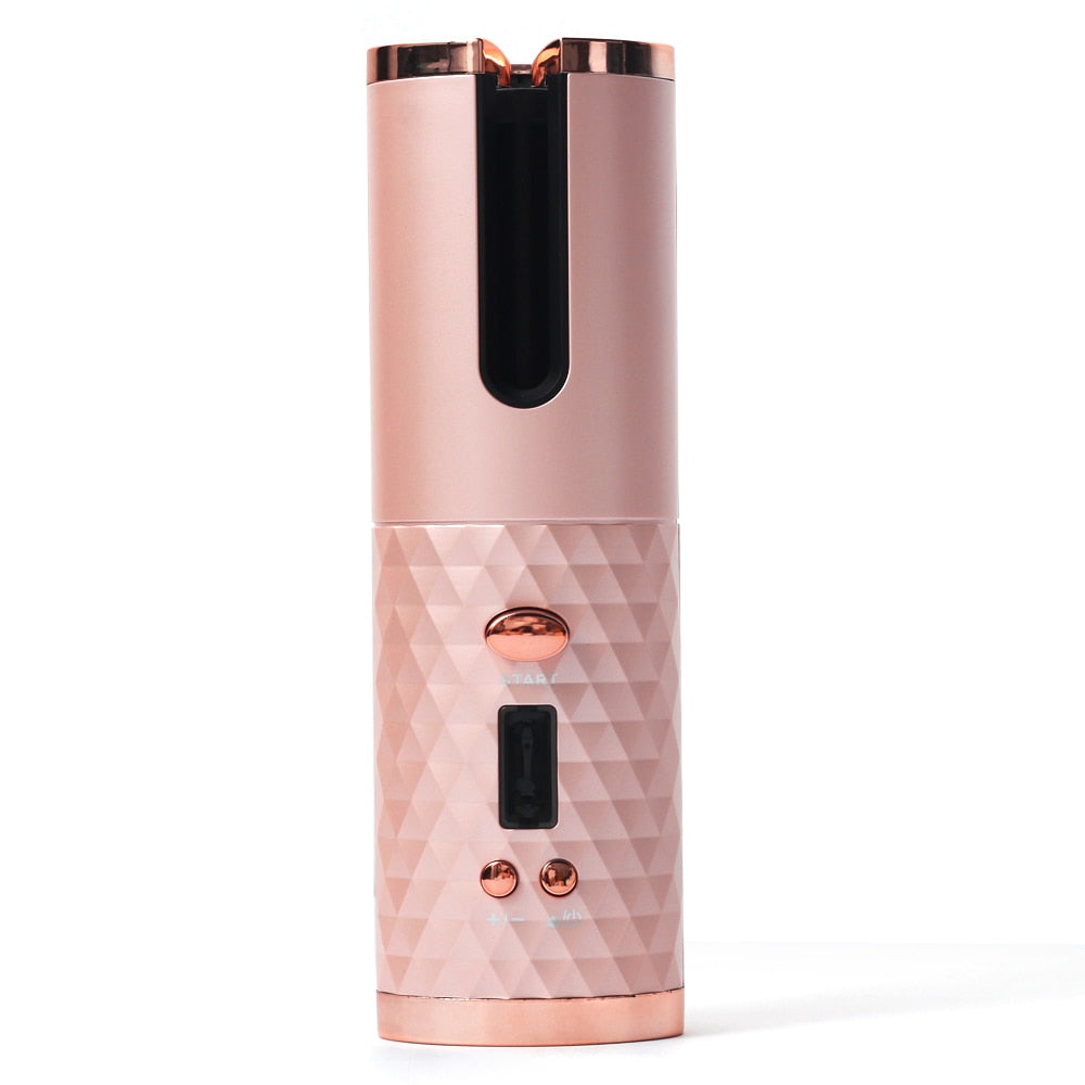 Automatic Rotating Ceramic Hair Curler
