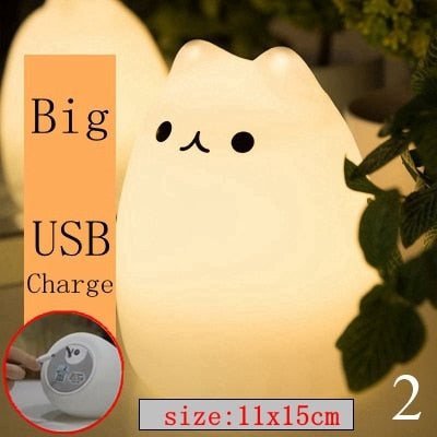 Cheeky Cat LED Lamp