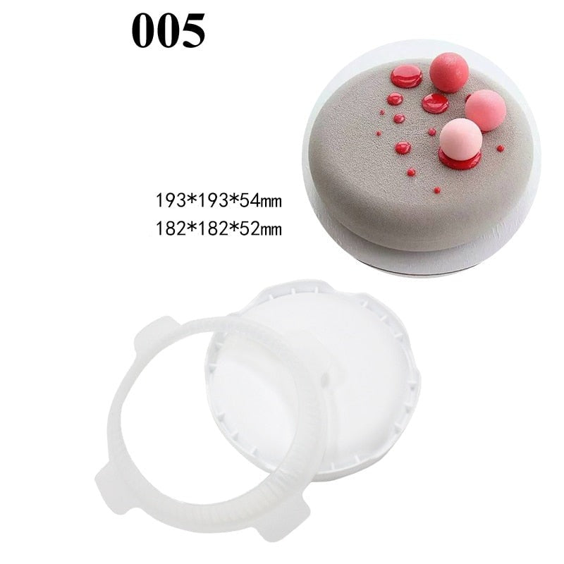 3D Silicone Dessert Molds