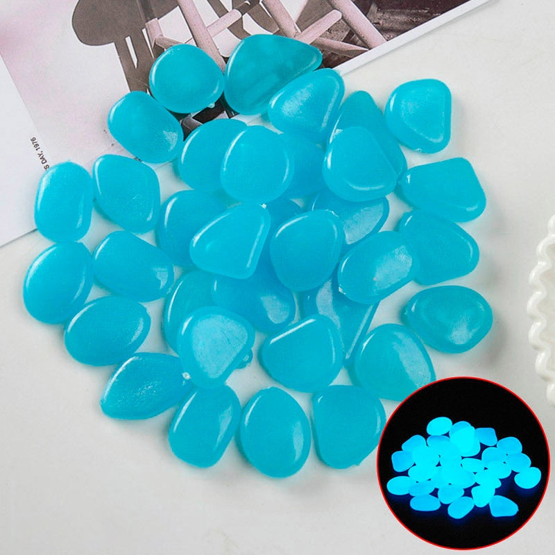 Glow in the Dark Garden Stones