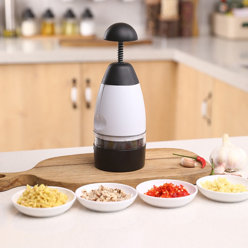 Manual food chopper
