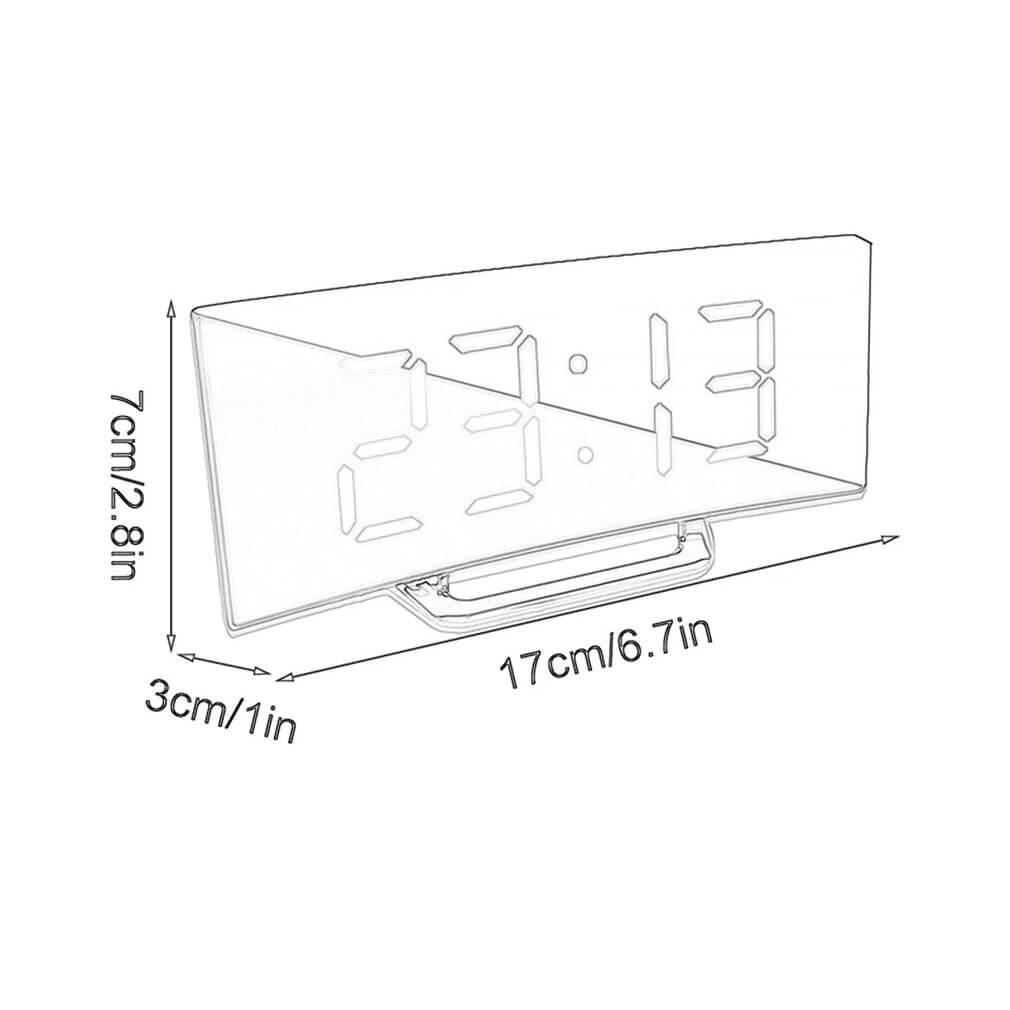 LED-vekkerklokke