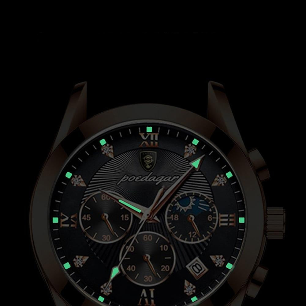 Premium Leather Wristwatch for Men