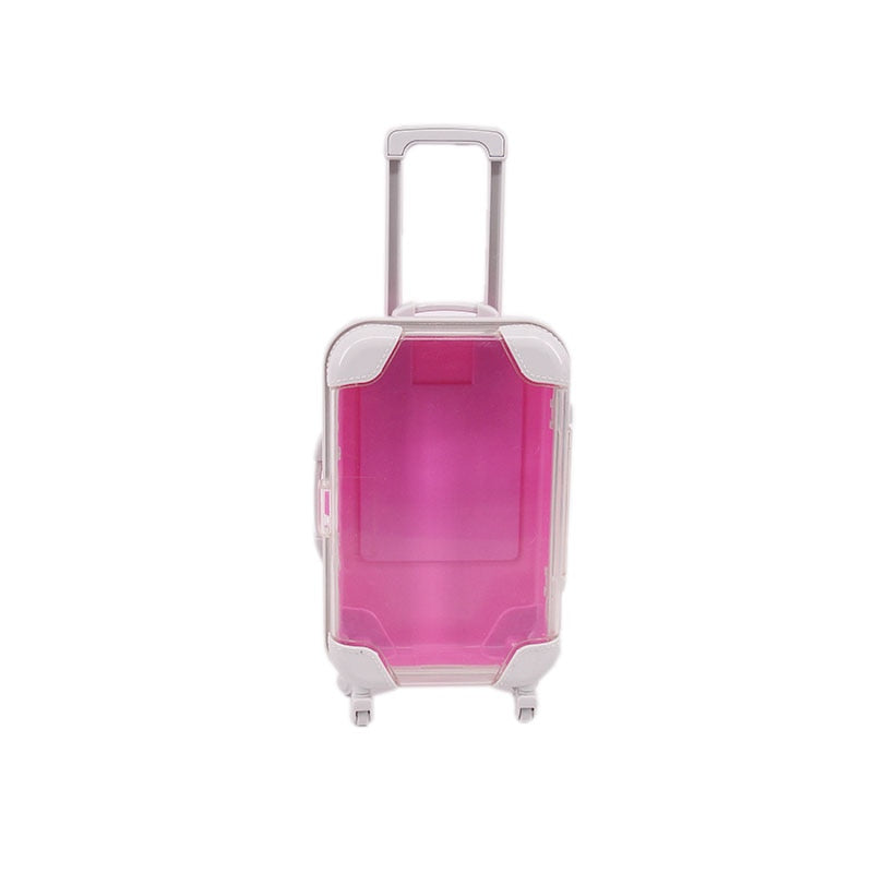Doll travel suitcase