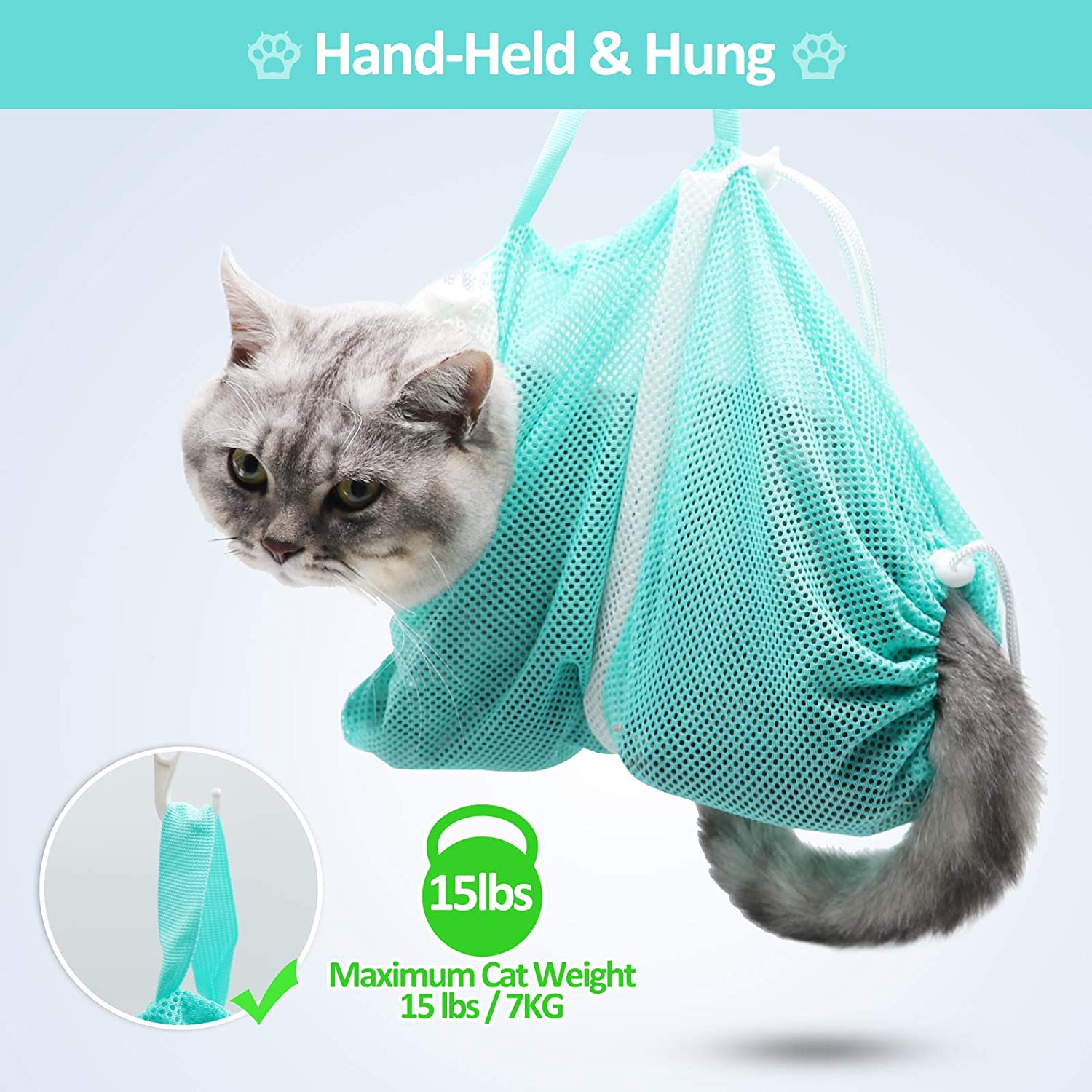 Pet Grooming Bath Bag