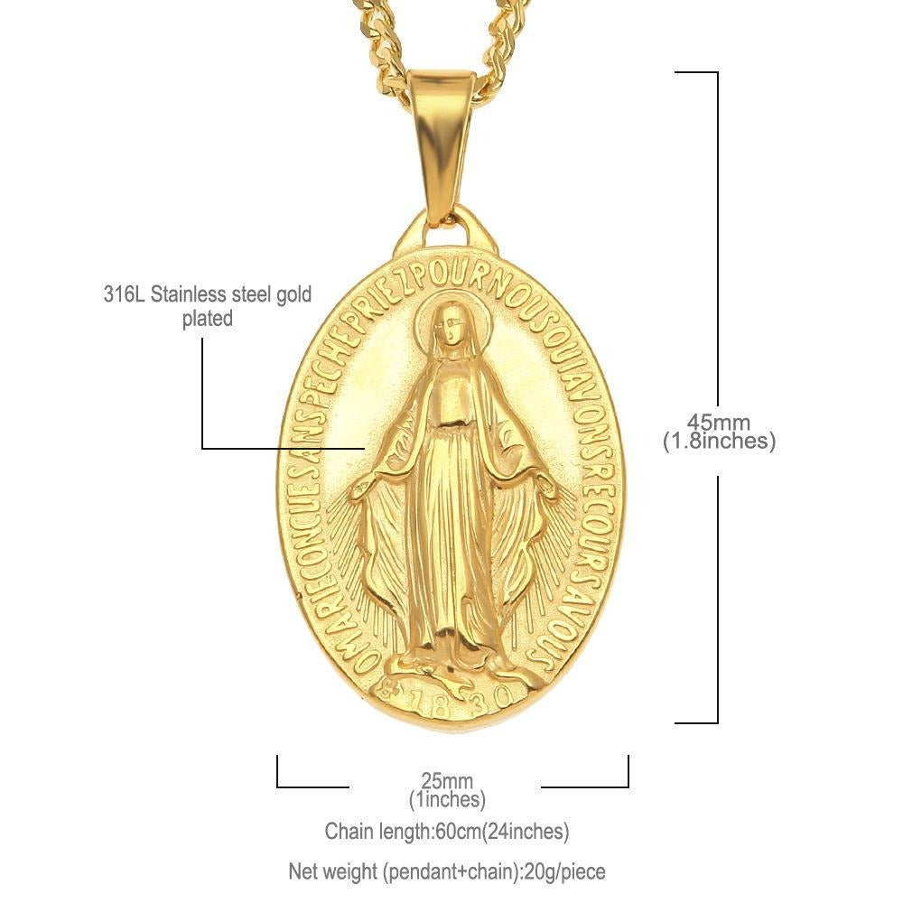 Miraculous Medal Necklace