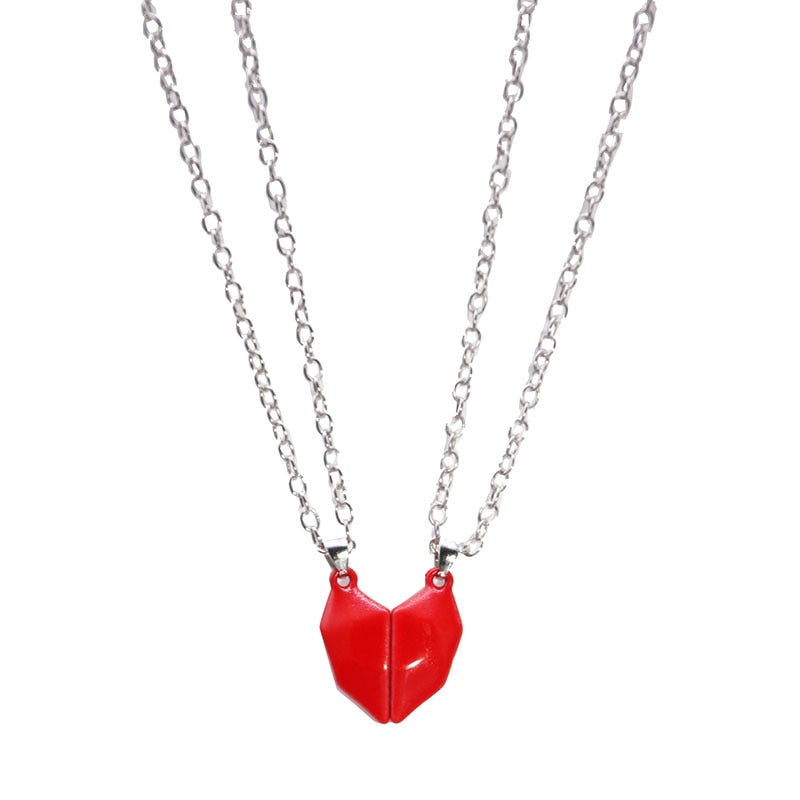 Magnetic Heart Necklaces