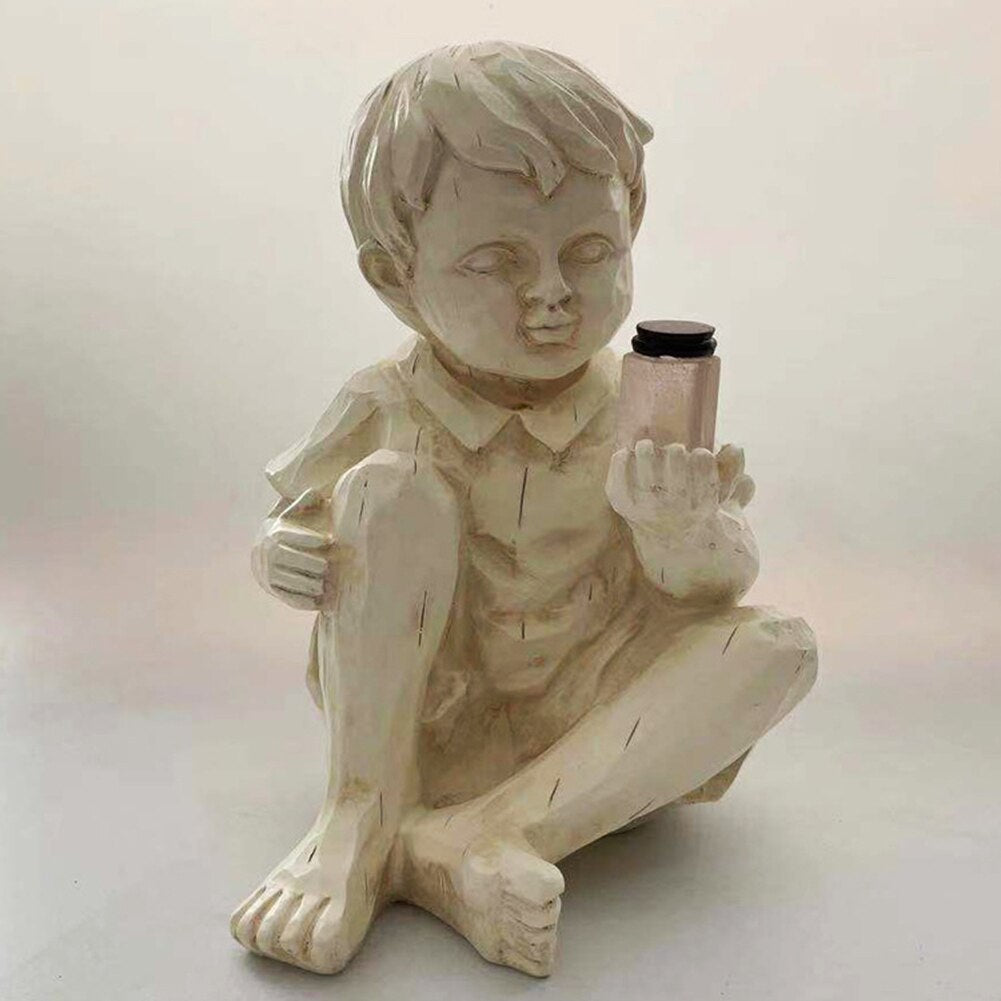 Children with Solar Flares Garden Statues