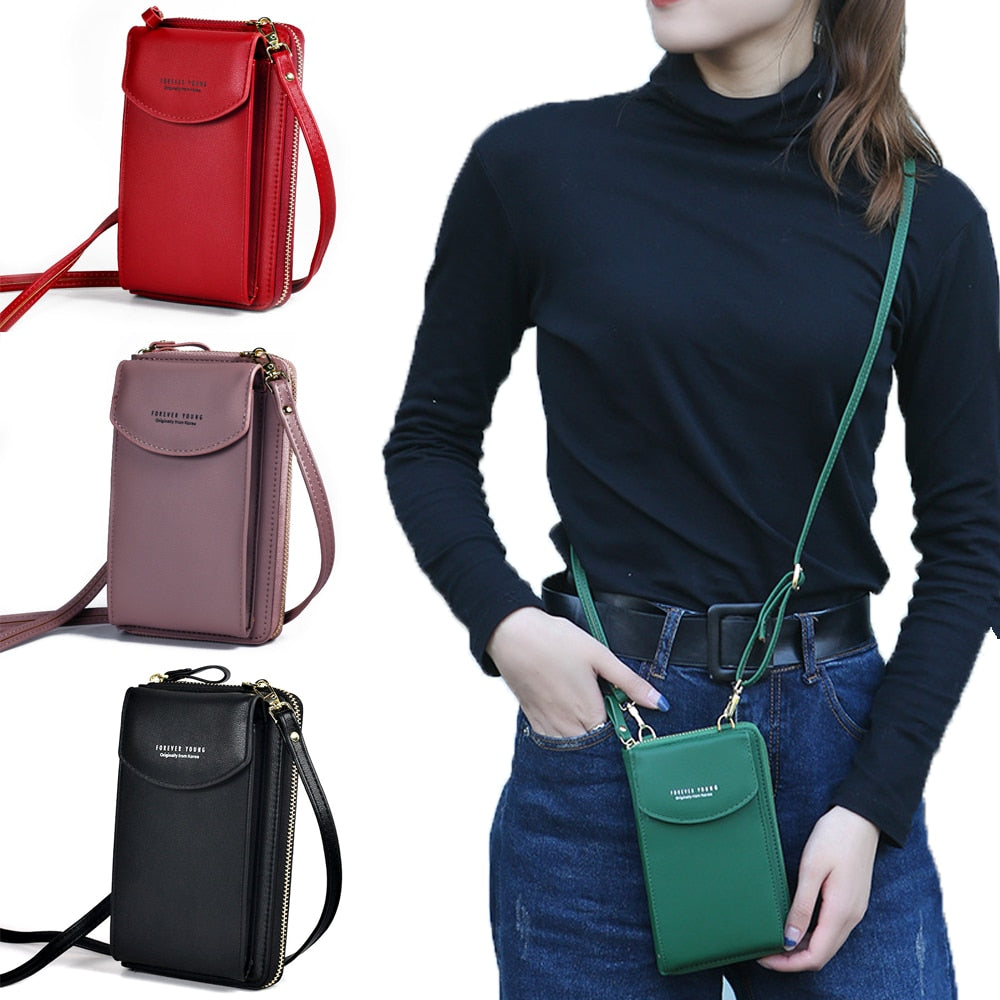 Women's Crossbody Clutch Phone Wallet