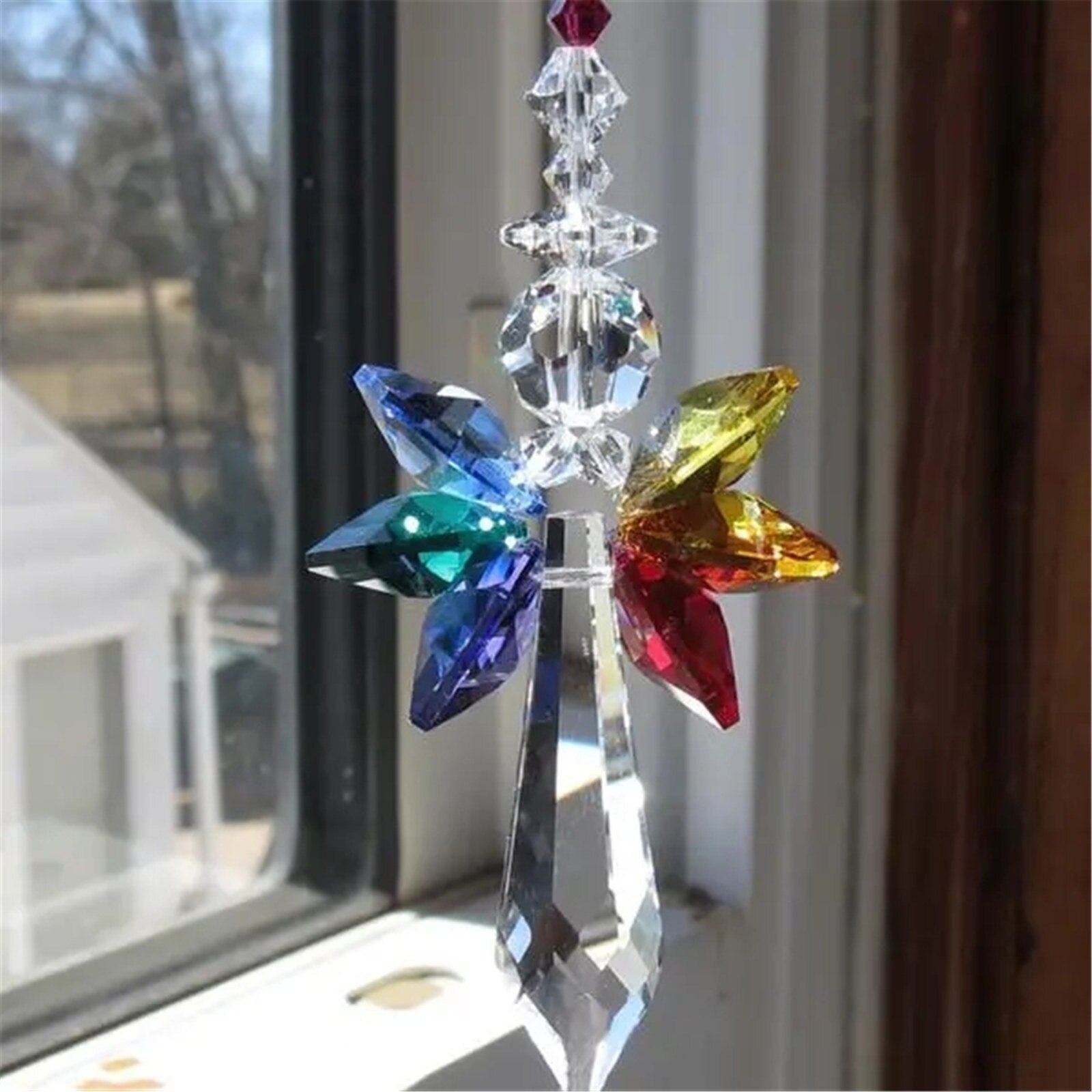 Crystal rainbow angel - Chakra prism