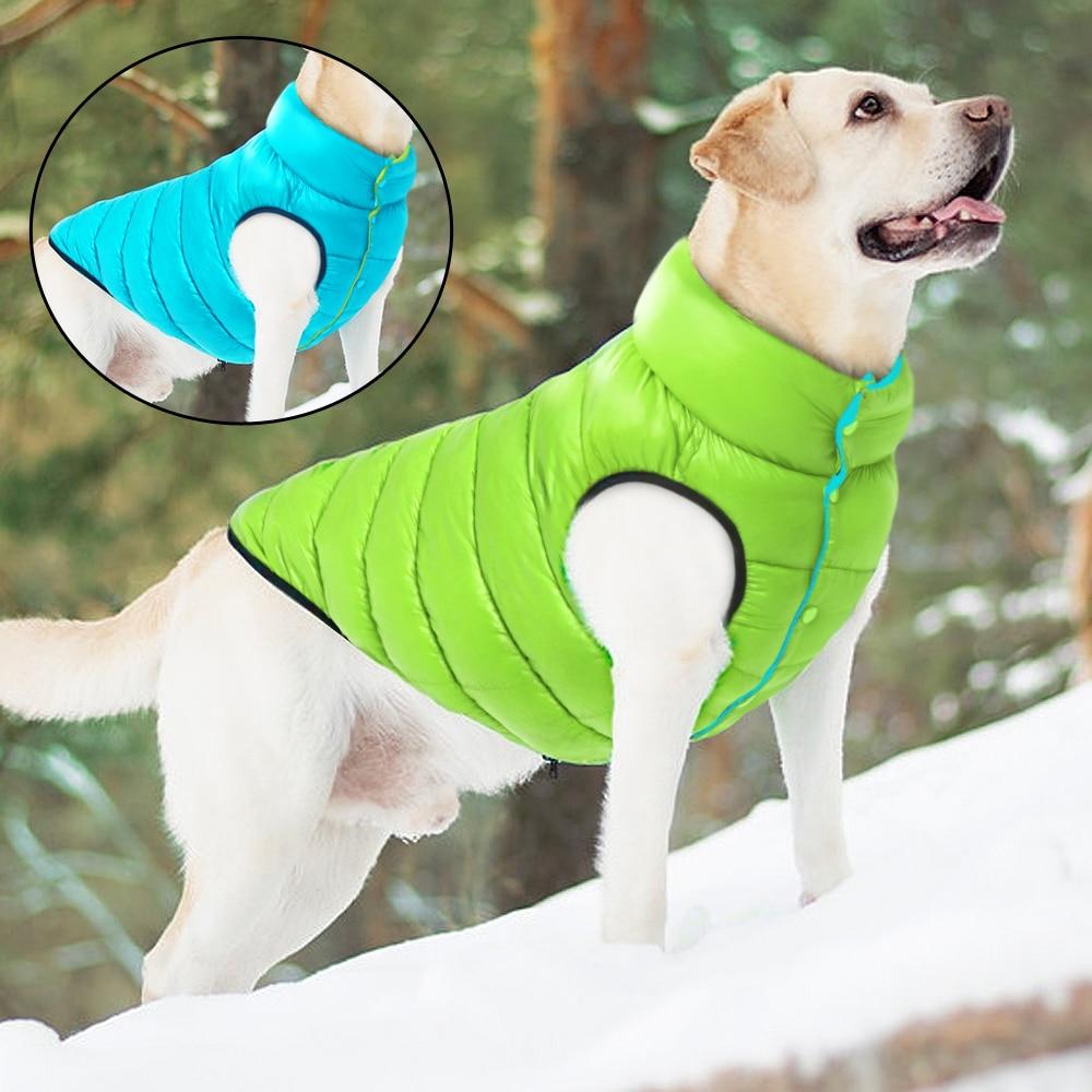 Reversible Dog Puffer Jacket