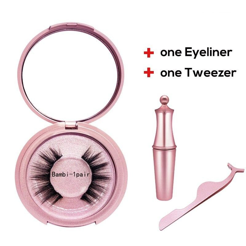 Magnetic eyelash set