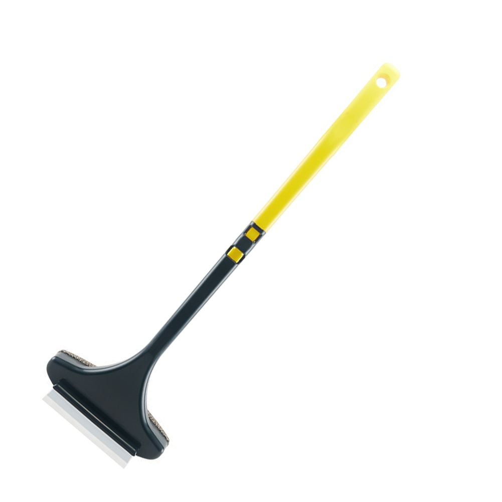 Window screen cleaning brush