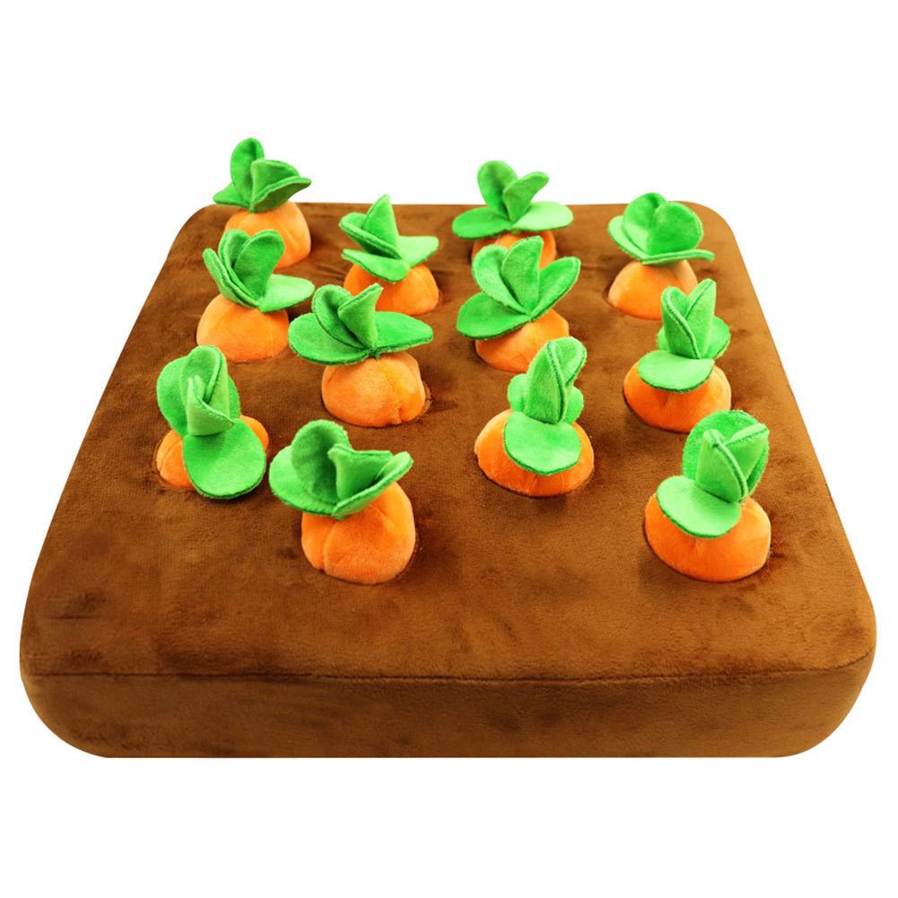 Dog Carrot Plush Toy