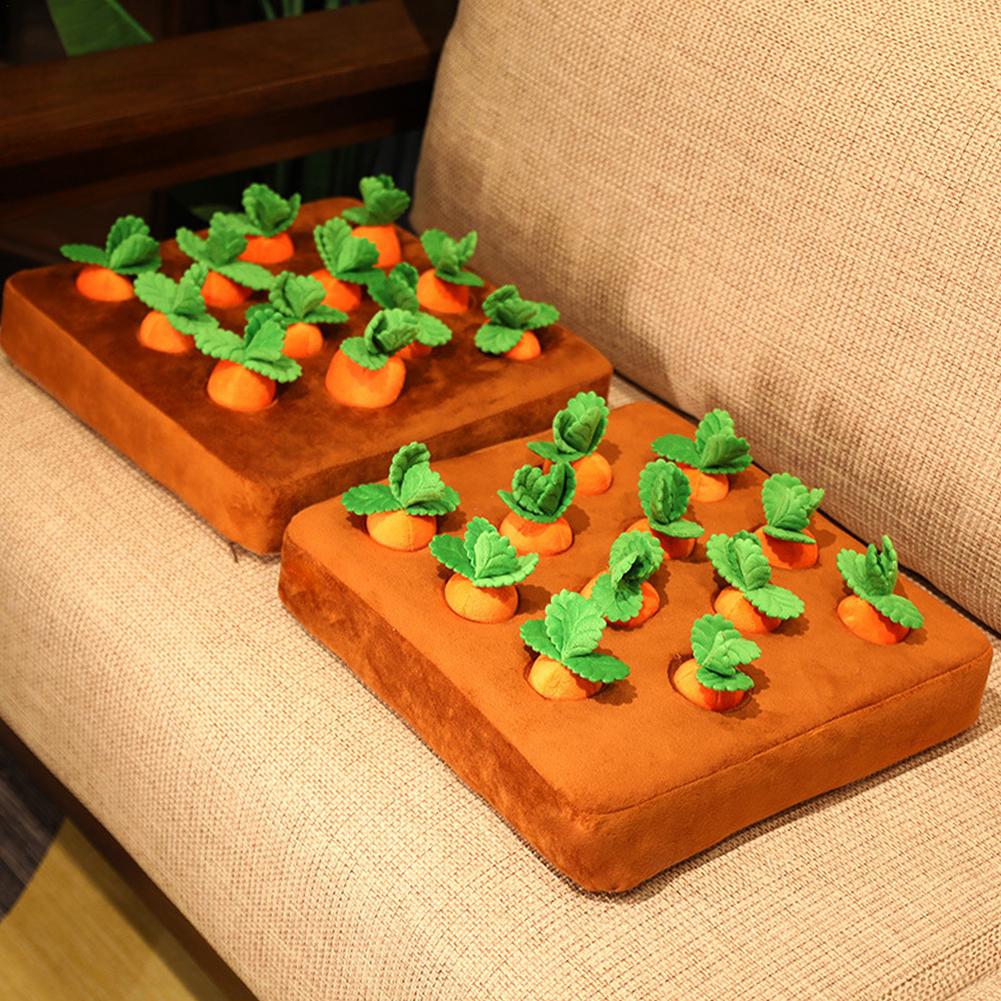 Dog Carrot Plush Toy