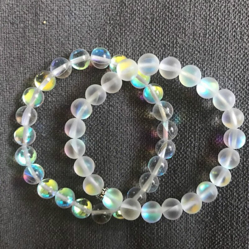 Mermaid Glass Moonstone Bracelets