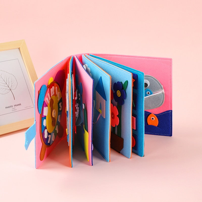 Montessori Våtserviettbok