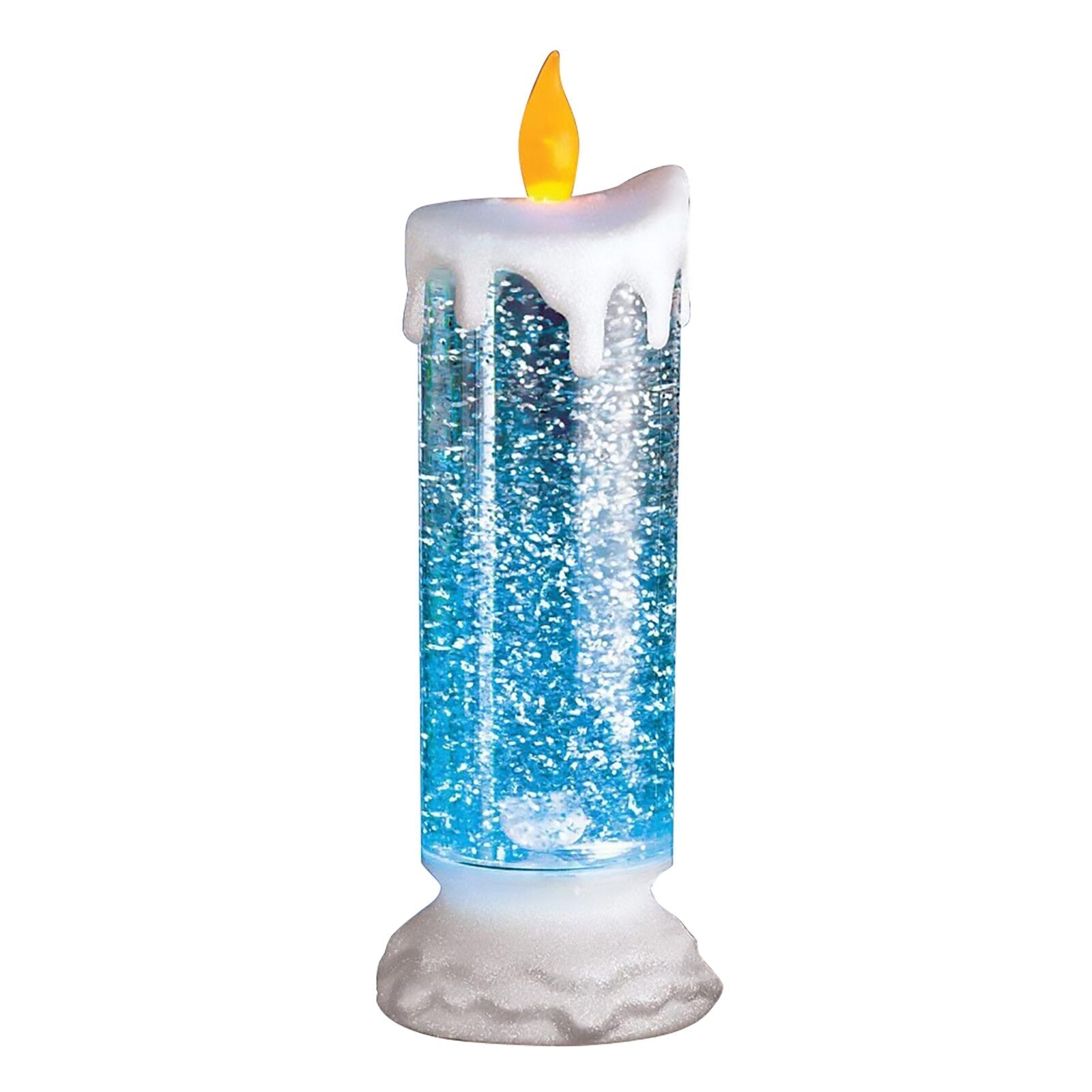 Fargeskiftende LED-vannlys med glitter